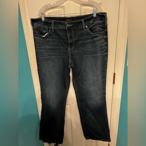 Silver jeans plus Elyse slim boot 18/31